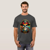 Pirate Captain T-shirt (Voorkant volledig)