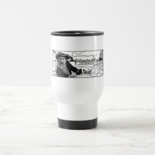 Pirate Captain Travel Mug Reisbeker