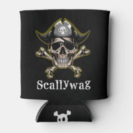 PIRATE CARRIBEAN SKULL Scallywag Koelbox Blikjeskoeler