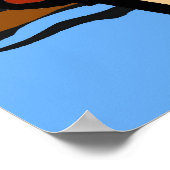 Pirate Cartoon Head Poster (Hoek)