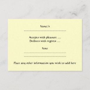 Pirate Cartoon. RSVP Kaartje