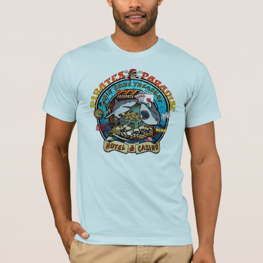 Pirate Casino T-Shirt (Voorkant)