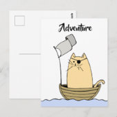 Pirate Cat Adventure Briefkaart (Voorkant / Achterkant)