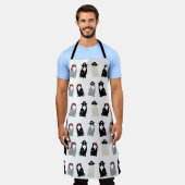 Pirate Cat Allover Print Schort (Gedragen)