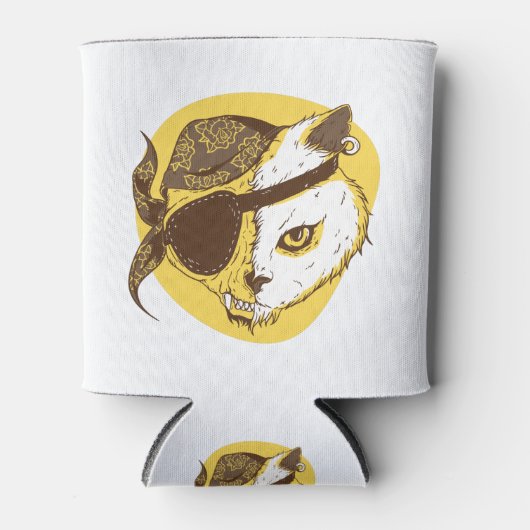 Pirate Cat Blikjeskoeler (Voorkant)