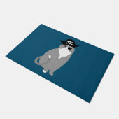 Pirate Cat Doormat Deurmat (Schuin)