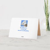 Pirate Cat Happy Halloween Kaart (Achterkant)