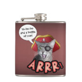 Pirate Cat Heupfles (Voorkant)