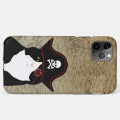 Pirate Cat iPhone Case (Achterkant (horizontaal))