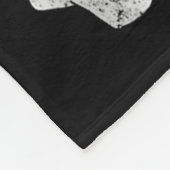  Pirate Cat Kitten Halloween Skull Cross Bo Fleece Deken (Hoek)