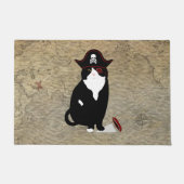 Pirate Cat Large Doormat Deurmat (Voorkant)