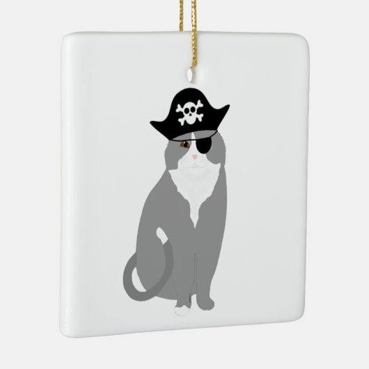 Pirate Cat Ornament (Rechts)