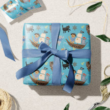 Pirate Cat Pattern for Boy and Girl Kids Birthday