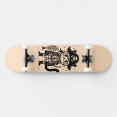 Pirate Cat Persoonlijk Skateboard (Horizontaal)
