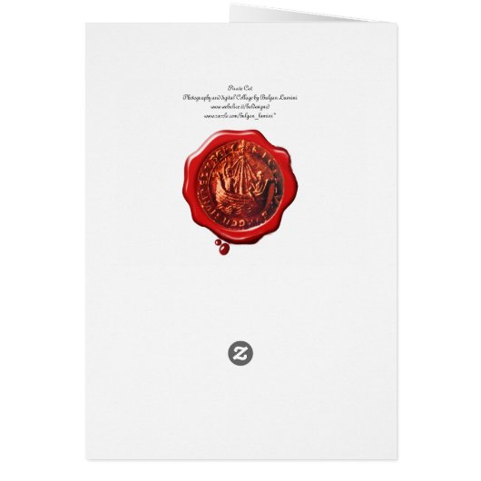 PIRATE CAT, praat als een piraatdag (Achterkant)