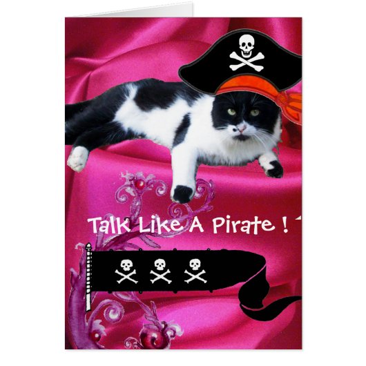 PIRATE CAT, praat als een piraatdag (Voorkant)