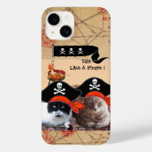PIRATE CATEGORIEËN ANTIEK PIRATEN BEHANDELINGSKAAR Case-Mate iPhone CASE (Achterkant)