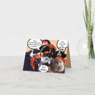 PIRATE CATEGORIEËN EN ANTIEK PIRATEN BEHANDELINGSK KAART