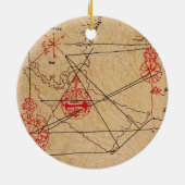 PIRATE CATEGORIEËN EN ANTIEK PIRATEN BEHANDELINGSK KERAMISCH ORNAMENT (Achterkant)