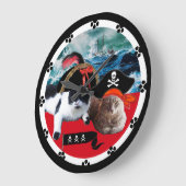 PIRATE CATEGORIEËN EN SCHIP IN HET STORM VAN HET Z GROTE KLOK (Hoek)