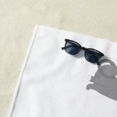 Pirate Cats Beach Towel Strandlaken (In situ)