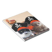 PIRATE CATS, spreek als een Pirate Dag Notitieblok (Schuin)