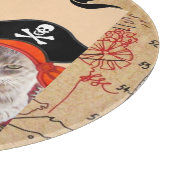 PIRATE CATS, spreek als een Pirate Dag Snijplank (Hoek)