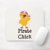 Pirate Chick Mousepad Muismat (Met muis)