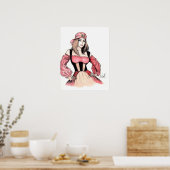 Pirate Chick Poster (Keuken)