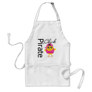 Pirate Chick Standaard Schort
