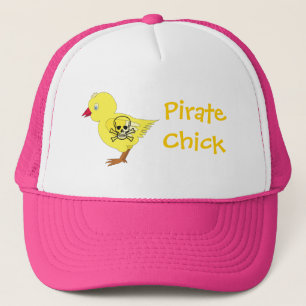 Pirate Chick Trucker Pet