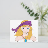 Pirate Chicks ROCK! Briefkaart (Staand voorkant)