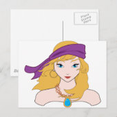 Pirate Chicks ROCK! Briefkaart (Voorkant / Achterkant)