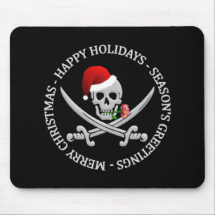 Pirate Christmas mousepad Muismat