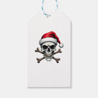 Pirate Christmas Skull & Crossbones Santa Hat. Got Cadeaulabel