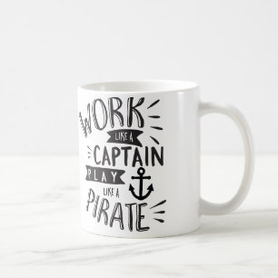 Pirate Coffee Mok