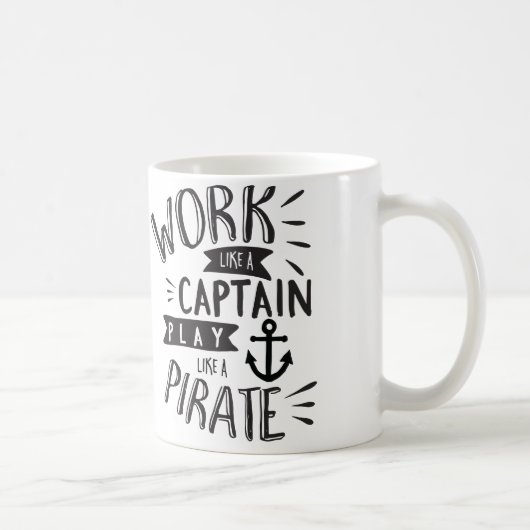 Pirate Coffee Mok (Rechts)