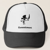 Pirate Commitment Trucker Pet (Voorkant)