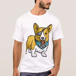 Pirate Corgi T-shirt