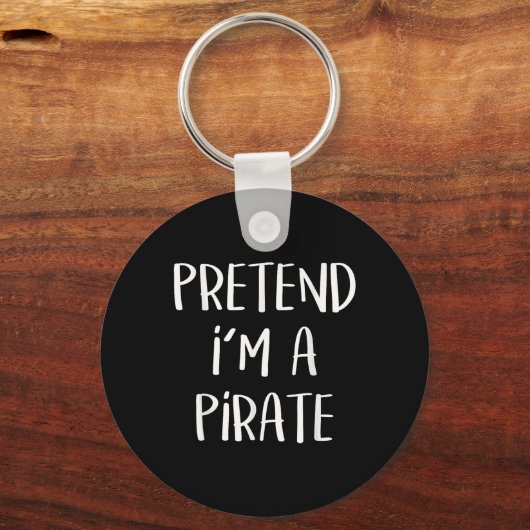 Pirate Costume Party Co. Uni-all Ages Funny Hallow Sleutelhanger (Voorkant)