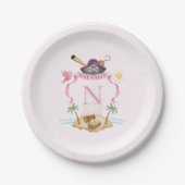 Pirate Crest Papieren Bordje (Voorkant)