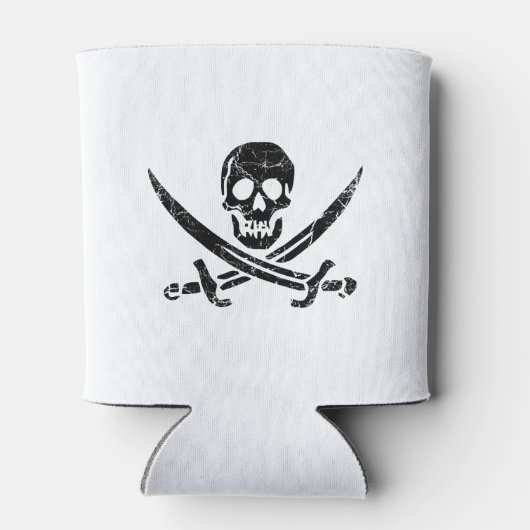 Pirate Cross Blikjeskoeler (Achterkant)