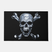 Pirate Cross Botten Doormat Deurmat (Voorkant)