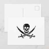 Pirate Cross Briefkaart (Voorkant / Achterkant)