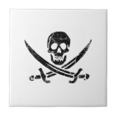 Pirate Cross Tegeltje (Voorkant)