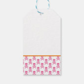 Pirate Crossbones Happy Birthday Kinder Kleurrijke Cadeaulabel (Achterkant)