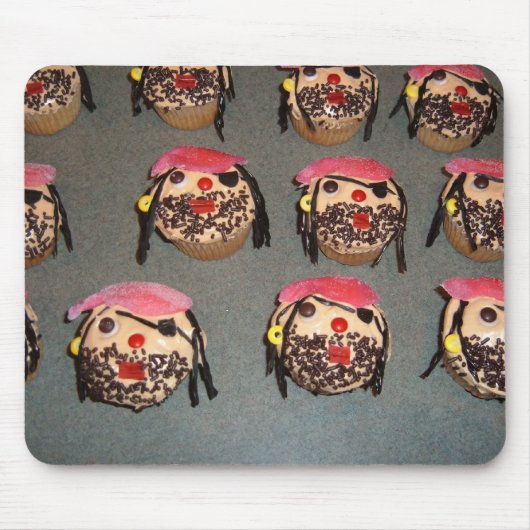 Pirate Cupcake Muismat (Voorkant)