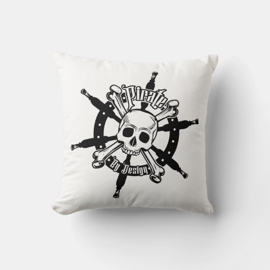 Pirate Cushion Square Kussen (Voorkant)