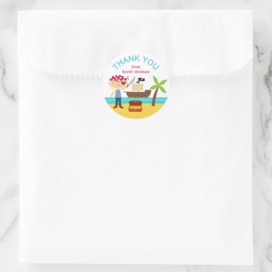 Pirate dank u Stickers (Tas)