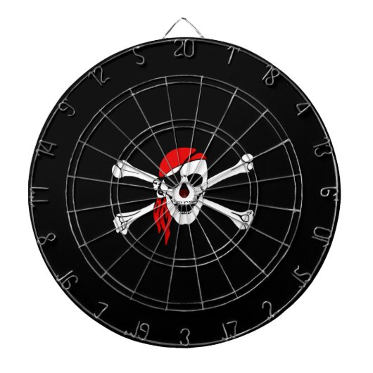 Pirate Dart Board Dartbord (Voorkant)